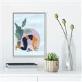 Picture of Yoga Girl II  _GroupedProduct_Rectangle_Portrait_Canvas_Framed_