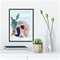Picture of Yoga Girl II  _GroupedProduct_Rectangle_Portrait_Canvas_Framed_