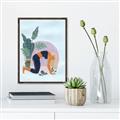 Picture of Yoga Girl II  _GroupedProduct_Rectangle_Portrait_Canvas_Framed_
