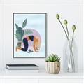 Picture of Yoga Girl II  _GroupedProduct_Rectangle_Portrait_Canvas_Framed_
