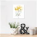 Picture of Yellow Floral II  _GroupedProduct_Rectangle_Portrait_Unframed_Print_Only_