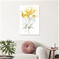 Picture of Yellow Floral II  _GroupedProduct_Rectangle_Portrait_Unframed_Print_Only_