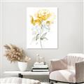 Picture of Yellow Floral II  _GroupedProduct_Rectangle_Portrait_Unframed_Print_Only_