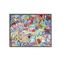 Picture of Love Is all Around _GroupedProduct_Rectangle_Landscape_Canvas_Framed_