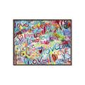 Picture of Love Is all Around _GroupedProduct_Rectangle_Landscape_Canvas_Framed_
