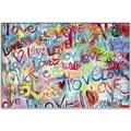 Picture of Love Is all Around _GroupedProduct_Rectangle_Landscape_Canvas_Framed_