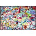 Picture of Love Is all Around _GroupedProduct_Rectangle_Landscape_Canvas_Framed_