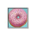 Picture of Sprinkle Donut _GroupedProduct_Square_Canvas_Framed_