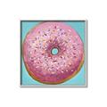 Picture of Sprinkle Donut _GroupedProduct_Square_Canvas_Framed_