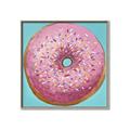 Picture of Sprinkle Donut _GroupedProduct_Square_Canvas_Framed_