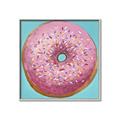 Picture of Sprinkle Donut _GroupedProduct_Square_Canvas_Framed_