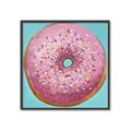 Picture of Sprinkle Donut _GroupedProduct_Square_Canvas_Framed_