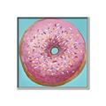 Picture of Sprinkle Donut _GroupedProduct_Square_Canvas_Framed_