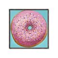 Picture of Sprinkle Donut _GroupedProduct_Square_Canvas_Framed_