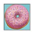 Picture of Sprinkle Donut _GroupedProduct_Square_Canvas_Framed_