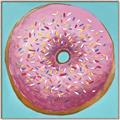 Picture of Sprinkle Donut _GroupedProduct_Square_Canvas_Framed_