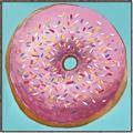 Picture of Sprinkle Donut _GroupedProduct_Square_Canvas_Framed_