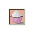 Picture of Vanilla Cupcake _GroupedProduct_Square_Canvas_Framed_
