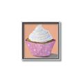 Picture of Vanilla Cupcake _GroupedProduct_Square_Canvas_Framed_