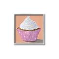 Picture of Vanilla Cupcake _GroupedProduct_Square_Canvas_Framed_