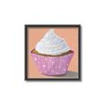 Picture of Vanilla Cupcake _GroupedProduct_Square_Canvas_Framed_