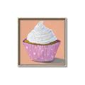 Picture of Vanilla Cupcake _GroupedProduct_Square_Canvas_Framed_