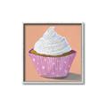 Picture of Vanilla Cupcake _GroupedProduct_Square_Canvas_Framed_