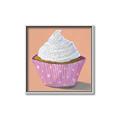 Picture of Vanilla Cupcake _GroupedProduct_Square_Canvas_Framed_