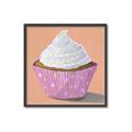 Picture of Vanilla Cupcake _GroupedProduct_Square_Canvas_Framed_