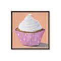 Picture of Vanilla Cupcake _GroupedProduct_Square_Canvas_Framed_