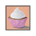 Picture of Vanilla Cupcake _GroupedProduct_Square_Canvas_Framed_