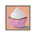 Picture of Vanilla Cupcake _GroupedProduct_Square_Canvas_Framed_