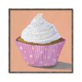 Picture of Vanilla Cupcake _GroupedProduct_Square_Canvas_Framed_