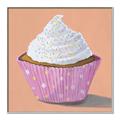 Picture of Vanilla Cupcake _GroupedProduct_Square_Canvas_Framed_