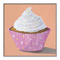 Picture of Vanilla Cupcake _GroupedProduct_Square_Canvas_Framed_
