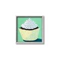 Picture of Chocolate Cupcake _GroupedProduct_Square_Canvas_Framed_