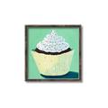 Picture of Chocolate Cupcake _GroupedProduct_Square_Canvas_Framed_