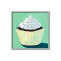 Picture of Chocolate Cupcake _GroupedProduct_Square_Canvas_Framed_