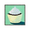 Picture of Chocolate Cupcake _GroupedProduct_Square_Canvas_Framed_