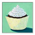 Picture of Chocolate Cupcake _GroupedProduct_Square_Canvas_Framed_