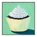 Picture of Chocolate Cupcake _GroupedProduct_Square_Canvas_Framed_