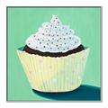 Picture of Chocolate Cupcake _GroupedProduct_Square_Canvas_Framed_