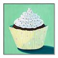 Picture of Chocolate Cupcake _GroupedProduct_Square_Canvas_Framed_