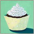 Picture of Chocolate Cupcake _GroupedProduct_Square_Canvas_Framed_