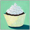 Picture of Chocolate Cupcake _GroupedProduct_Square_Canvas_Framed_