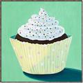 Picture of Chocolate Cupcake _GroupedProduct_Square_Canvas_Framed_