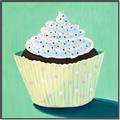 Picture of Chocolate Cupcake _GroupedProduct_Square_Canvas_Framed_