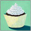 Picture of Chocolate Cupcake _GroupedProduct_Square_Canvas_Framed_