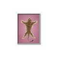 Picture of Tiger on Pink _GroupedProduct_Rectangle_Portrait_Canvas_Framed_