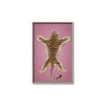 Picture of Tiger on Pink _GroupedProduct_Rectangle_Portrait_Canvas_Framed_